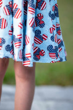 Load image into Gallery viewer, [Patriotic Mouse] Twirl Dress w/ Tie Straps
