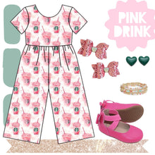Load image into Gallery viewer, [Pink Drink] Romper
