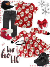 Load image into Gallery viewer, [Jolly Ol&#39; St. Nick] Twirl Dress or Raglan
