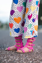 Load image into Gallery viewer, [Magenta] Gladiator Sandals
