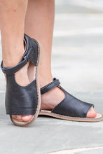 Load image into Gallery viewer, [Black] Peep Toe Sandals
