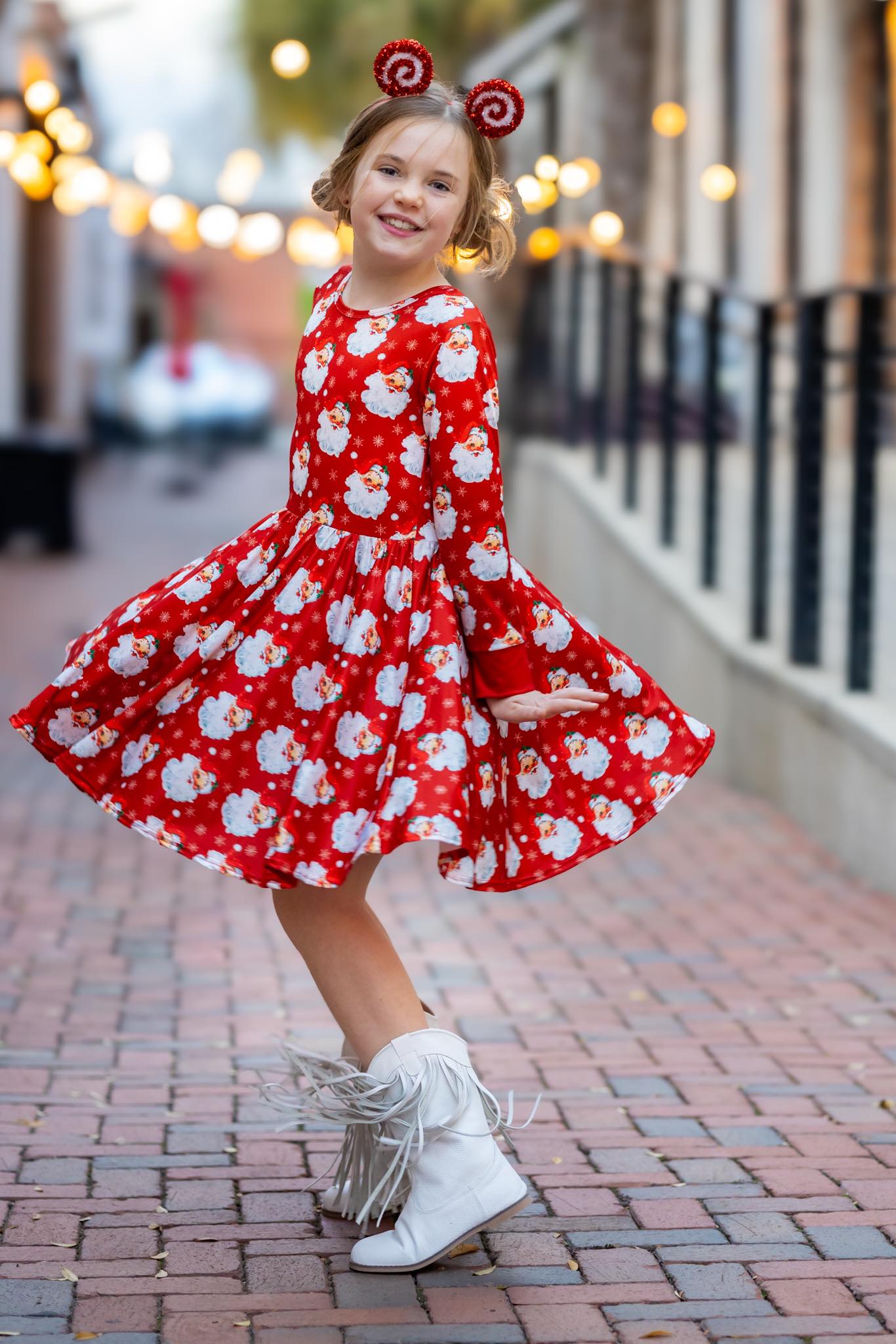 [Christmas Claus] Twirl Dress