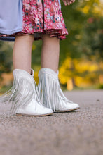 Load image into Gallery viewer, [White] Fringe Cowboy Boots
