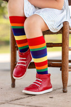 Load image into Gallery viewer, [Rainbow Stripe] Youth Tall Socks
