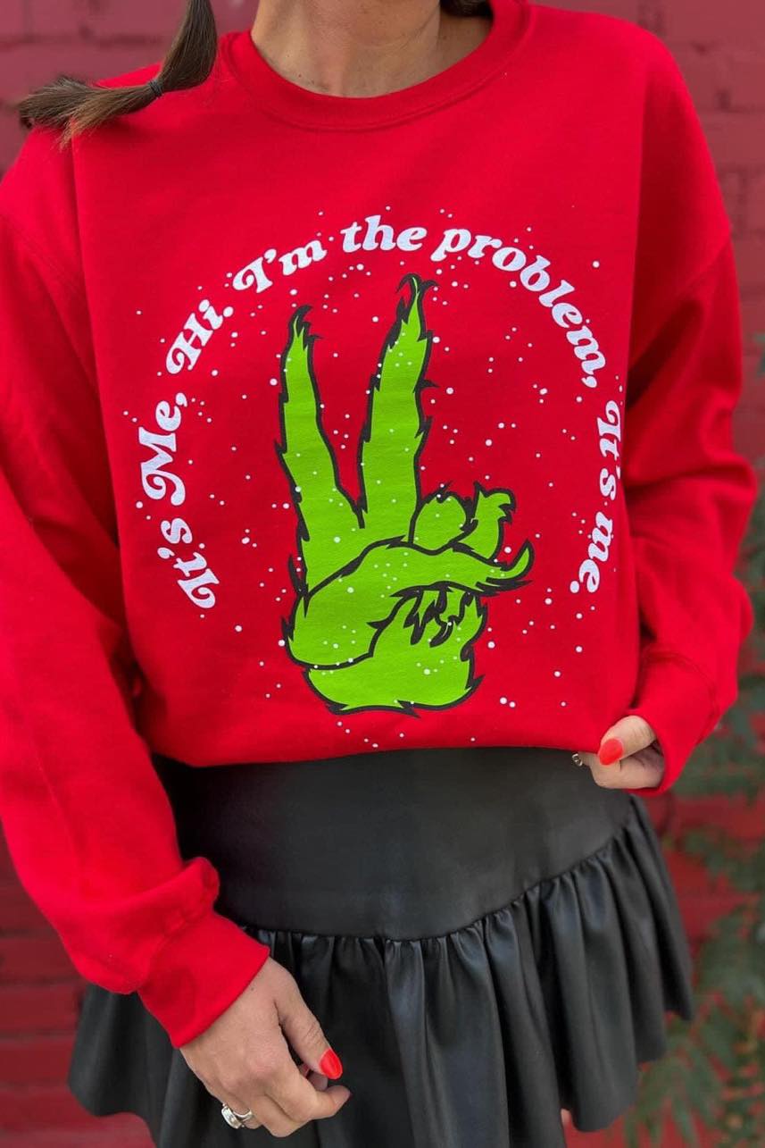 [Hello, It's Me] Gr*nch Sweatshirt or Tee