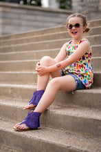 Load image into Gallery viewer, [Purple] Fringe Sandals
