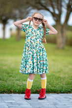 Load image into Gallery viewer, [Hot Diggity Gold] Twirl Dress
