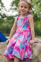 Load image into Gallery viewer, [Pop Star]Twirl Dress w/ Faux Glitter
