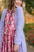 Load image into Gallery viewer, [Lavender] Waffle Knit Duster
