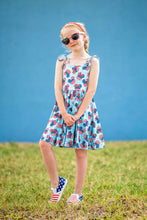 Load image into Gallery viewer, [Patriotic Mouse] Twirl Dress w/ Tie Straps
