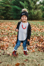 Load image into Gallery viewer, [Ribbed] Black Duster
