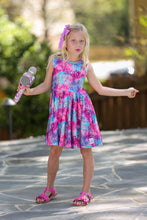 Load image into Gallery viewer, [Pop Star]Twirl Dress w/ Faux Glitter
