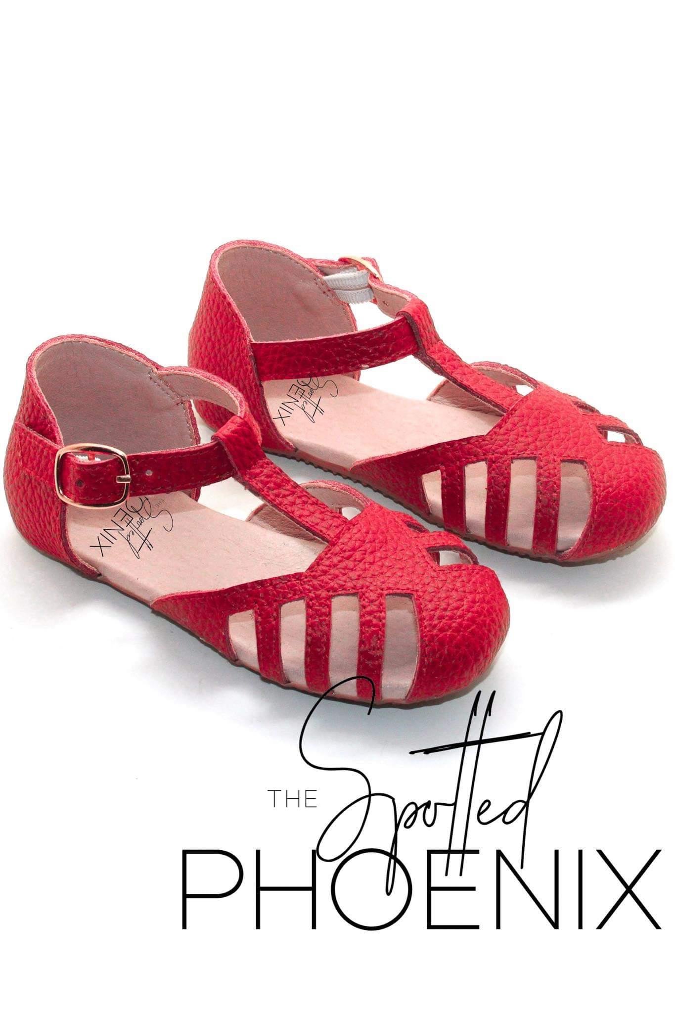 Red [Nova] Sandals