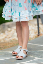 Load image into Gallery viewer, [Gray] Peep Toe Sandals
