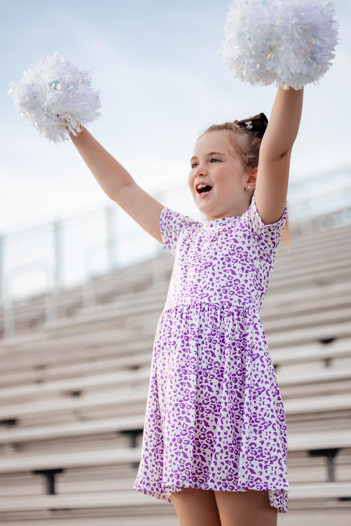 [The Spotted Purple] Twirl Dress