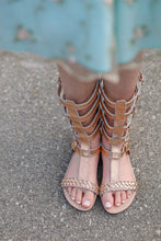 Load image into Gallery viewer, [Rose Gold] Gladiator Sandals
