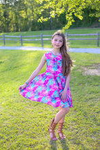 Load image into Gallery viewer, [Pop Star]Twirl Dress w/ Faux Glitter
