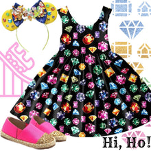 Load image into Gallery viewer, [Bejeweled] Twirl Dress
