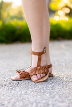 Load image into Gallery viewer, [Camel] Ruffle Strap Sandals
