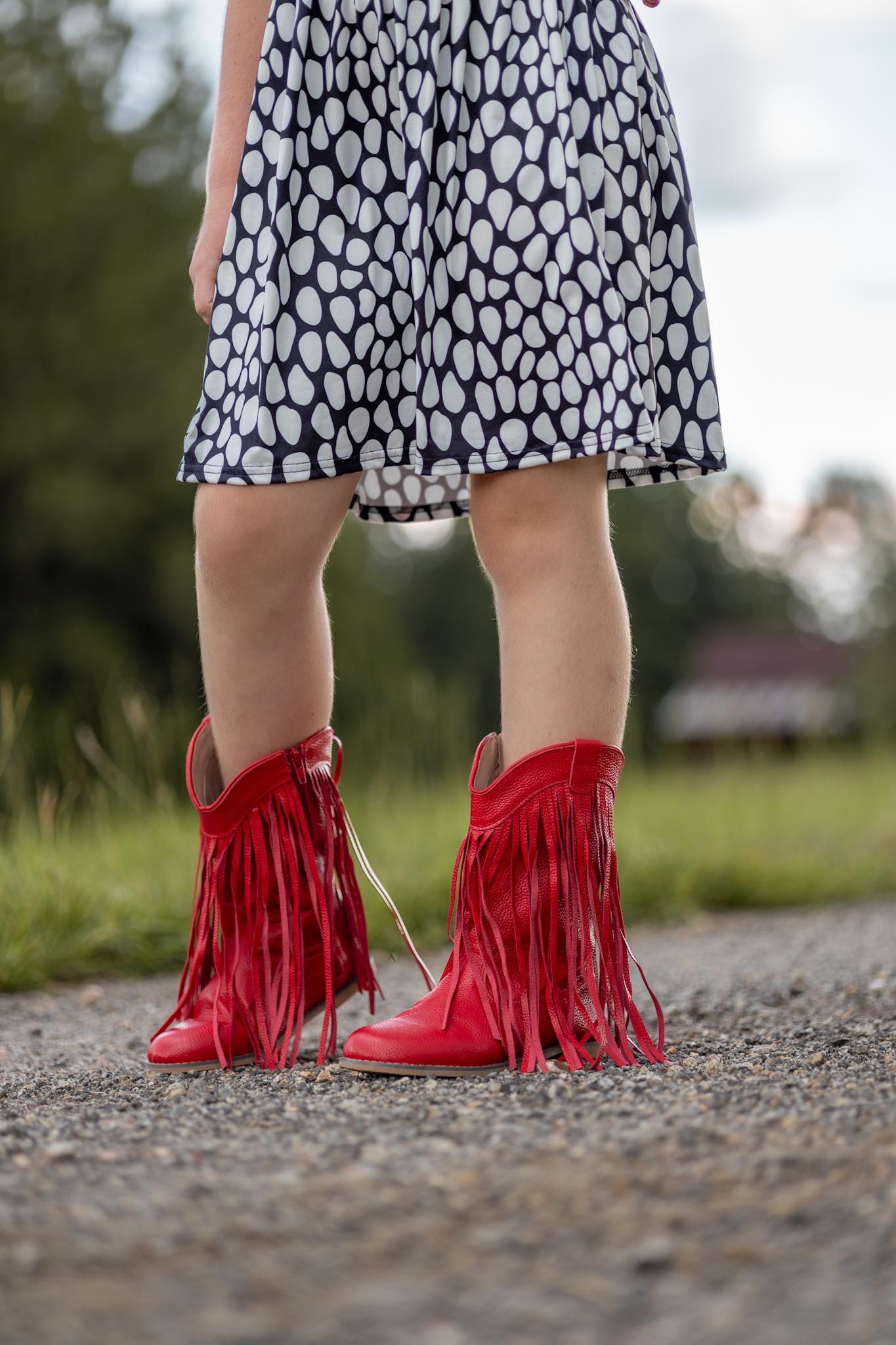 [Red] Cowboy Boots