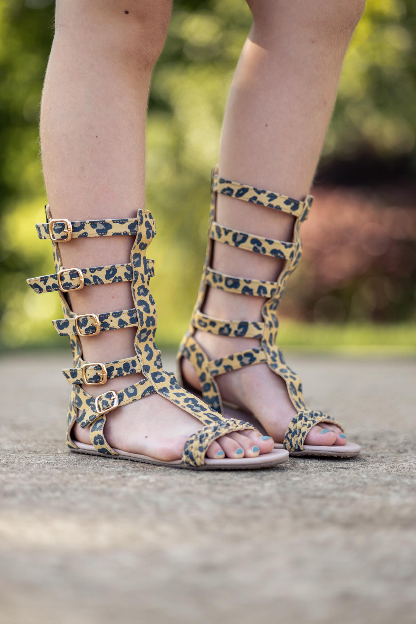 Leopard [Gladiator] Sandals