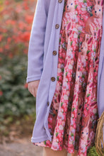 Load image into Gallery viewer, [Lavender] Waffle Knit Duster
