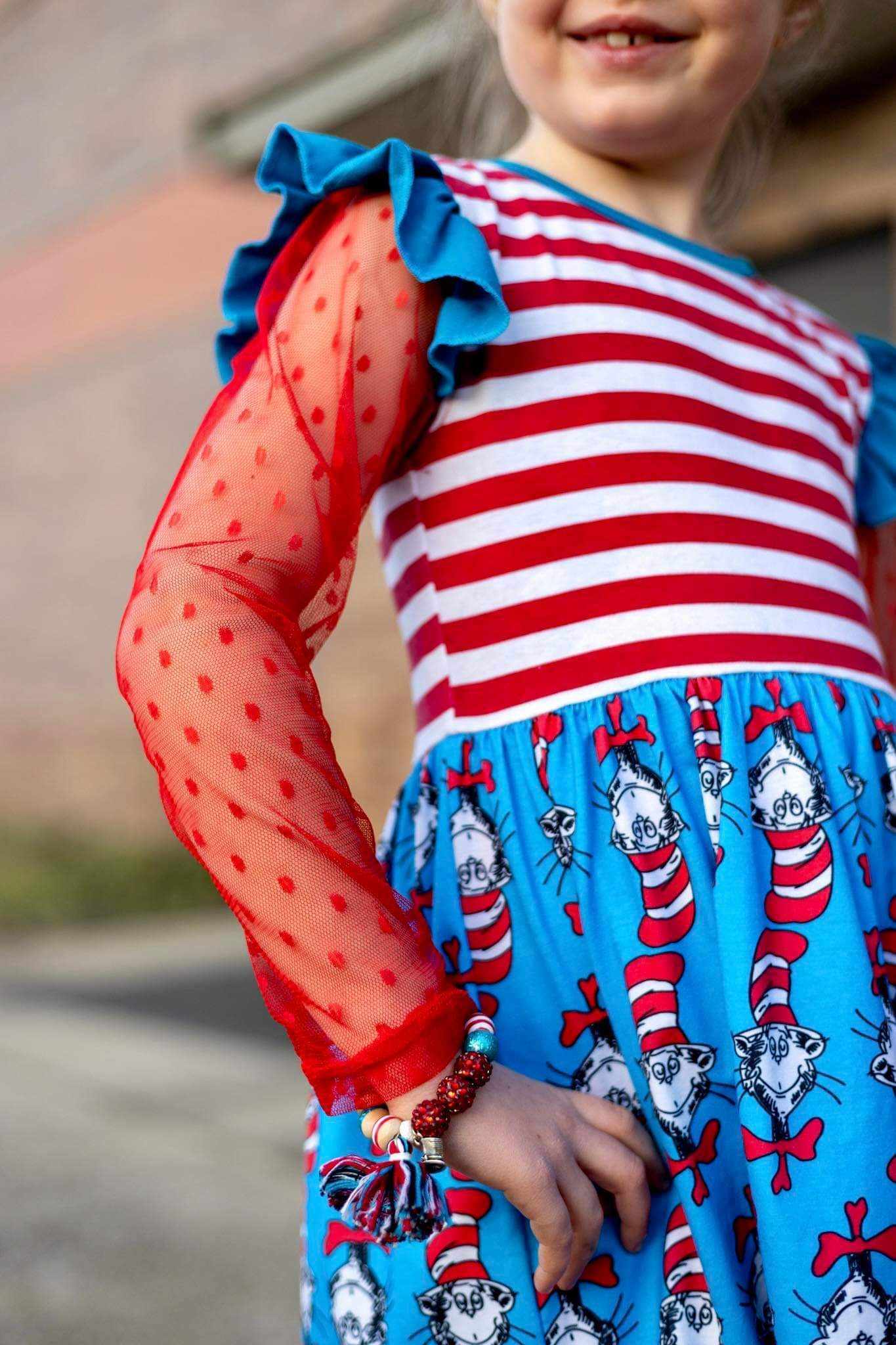 [Cat in the Hat] Flutter Dress