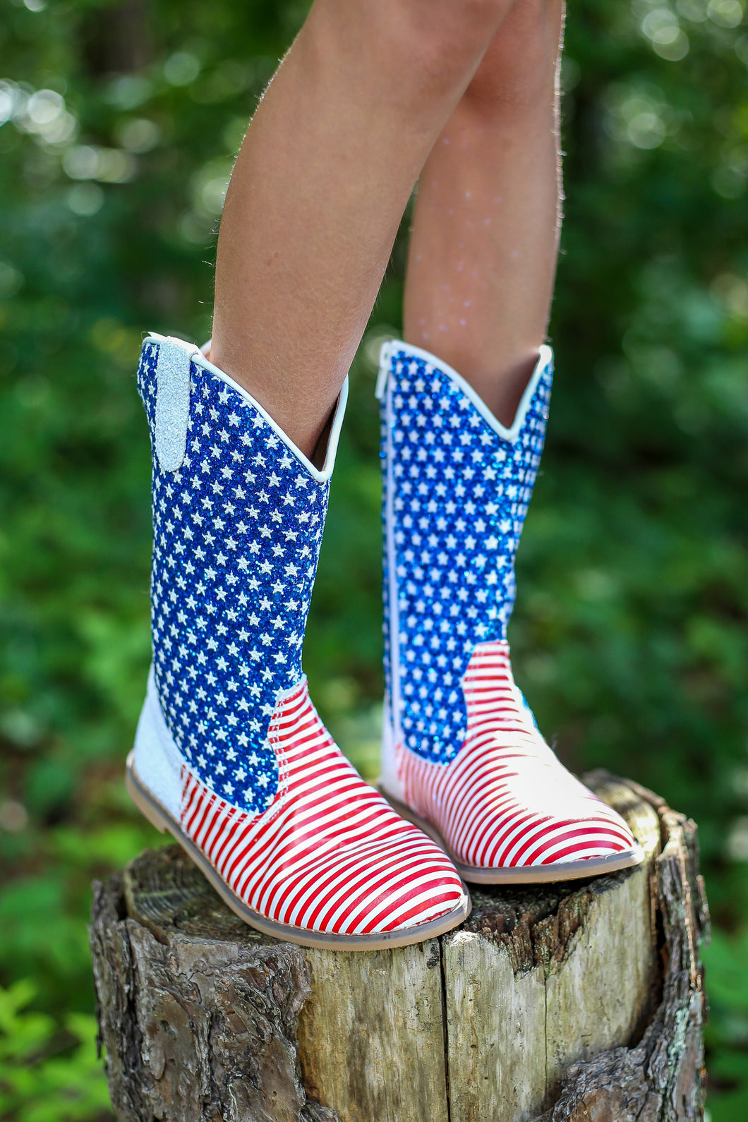 [Stars + Stripes] Cowboy Boots