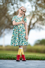 Load image into Gallery viewer, [Hot Diggity Gold] Twirl Dress
