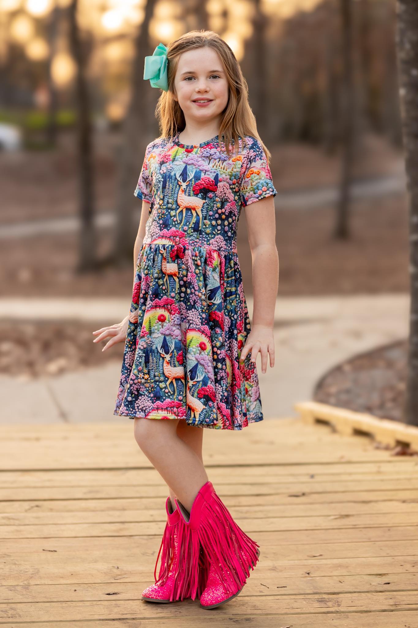 [The Magical Forest] Twirl Dress