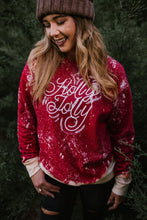 Load image into Gallery viewer, [Holly Jolly] Bleached Sweatshirt
