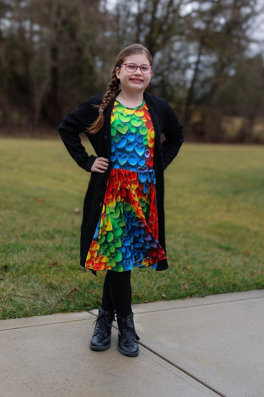 [Color Your Heart Out] Twirl Dress