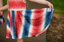 Load image into Gallery viewer, [The Sizzler] Twirl Dress w/ Faux Glitter
