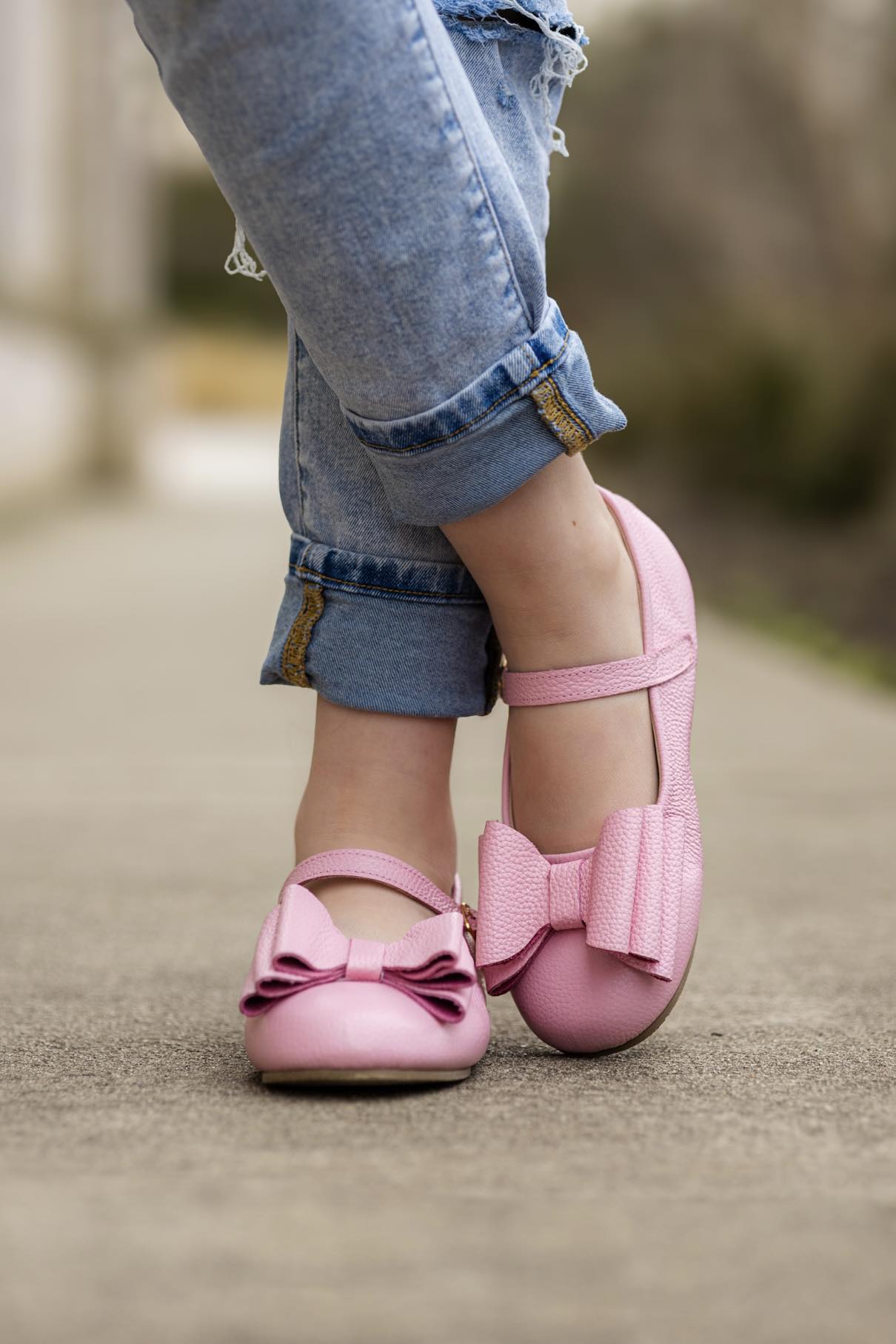 [Light Pink] NEW Bow Shoes