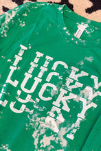 Load image into Gallery viewer, [LUCKY Stacked] Hand Bleached Tee Shirt
