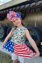 Load image into Gallery viewer, [Camo + Stripes] Peplum
