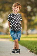 Load image into Gallery viewer, [B+W Stars] Raglan
