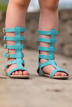 Load image into Gallery viewer, [Turquoise] Gladiator Sandals
