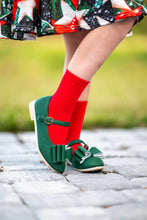 Load image into Gallery viewer, [Hunter Green] Bow Shoes
