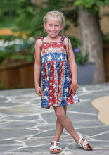 Load image into Gallery viewer, [American Dream] Dress w/ Tie Straps + Faux Sequins
