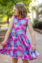 Load image into Gallery viewer, [Pop Star]Twirl Dress w/ Faux Glitter
