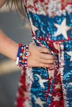 Load image into Gallery viewer, [Patriotic] Stacked Bracelet
