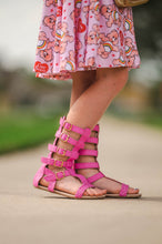 Load image into Gallery viewer, [Magenta] Gladiator Sandals
