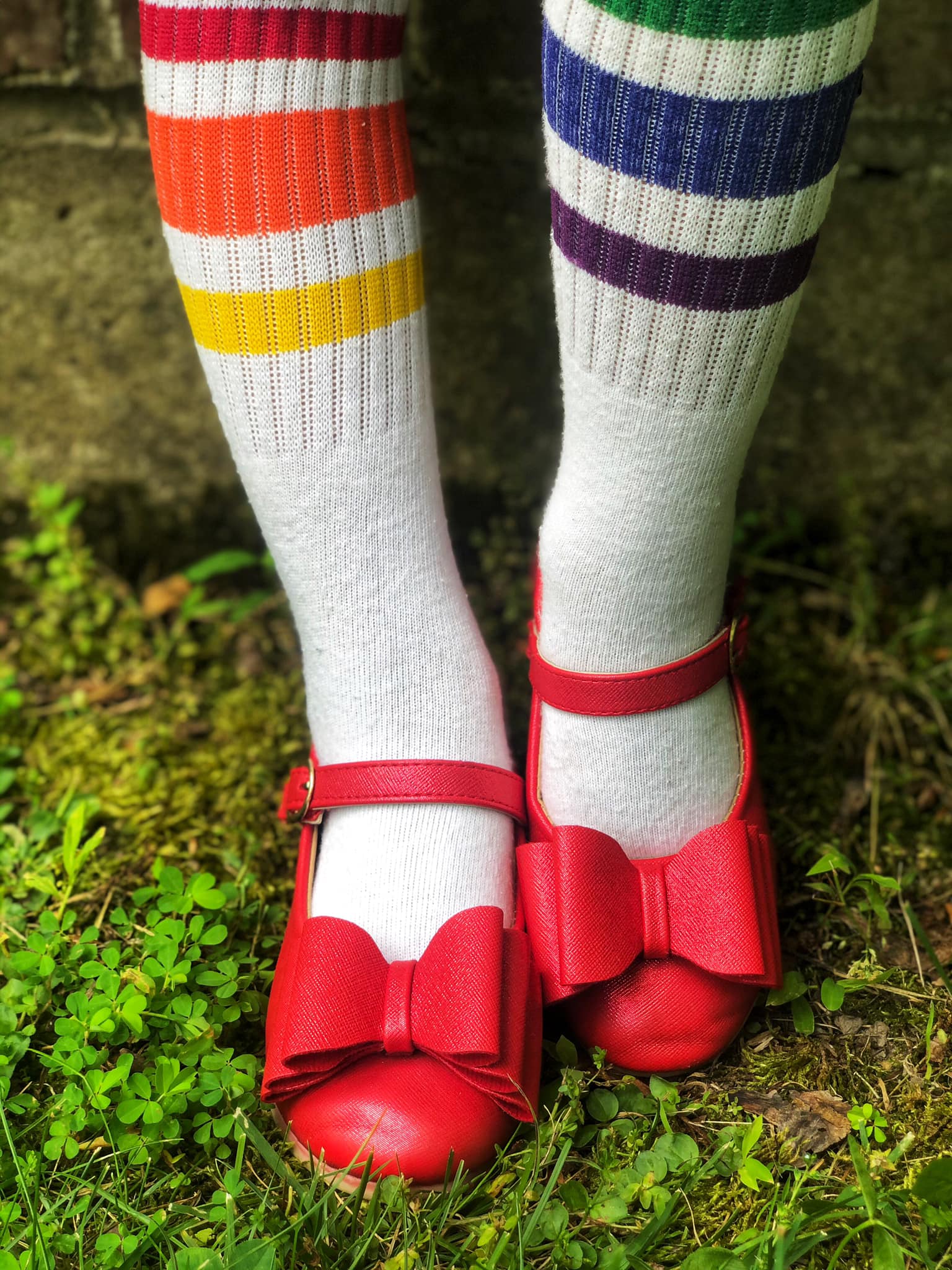 [Red Shimmer] Bow Shoes