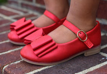 Load image into Gallery viewer, [Red Shimmer] Bow Shoes
