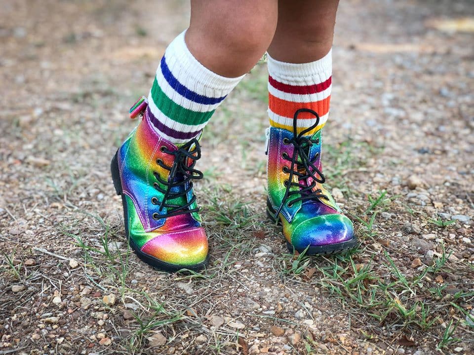 [Rainbow] Boots