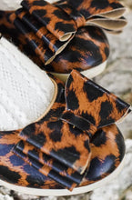 Load image into Gallery viewer, [Leopard 2.0] Bow Shoes Toddler Sizes
