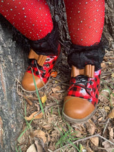Load image into Gallery viewer, [Buffalo Plaid + Camel] Boots

