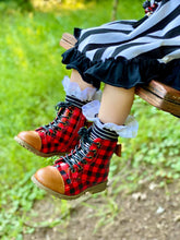 Load image into Gallery viewer, [Buffalo Plaid + Camel] Boots
