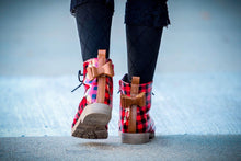 Load image into Gallery viewer, [Buffalo Plaid + Camel] Boots
